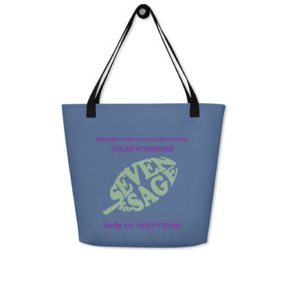 INADcure Seven for Sage All-Over Print Large Tote Bag