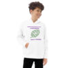 INADcure Seven for Sage (Front and Back Print) Kids fleece hoodie - Image 3