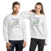 INADcure Seven for Sage (Front and Back Print) Unisex Sweatshirt - Image 9