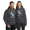 INADcure Rare Disease Day 2023 Zebra (Front and Back Print) CUSTOM NAME Unisex Hoodie - Image 6