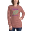INADcure Seven for Sage (Front and Back Print) Unisex Long Sleeve Tee - Image 7