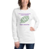 INADcure Seven for Sage (Front and Back Print) Unisex Long Sleeve Tee - Image 12