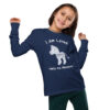INADcure Rare Disease Day 2023 Zebra I AM LOVED (Front and Back Print)Youth long sleeve tee