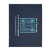 INADcure Rare Disease Day 2023 Zebra (Front and Back Print) Velveteen Minky Blanket (Two-sided print) - Image 7