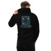 INADcure Rare Disease Day 2023 Zebra I AM LOVED (Front and Back Print) Unisex Hoodie - Image 2