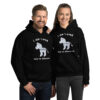 INADcure Rare Disease Day 2023 Zebra I AM LOVED (Front and Back Print) Unisex Hoodie - Image 3