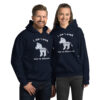 INADcure Rare Disease Day 2023 Zebra I AM LOVED (Front and Back Print) Unisex Hoodie