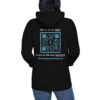 INADcure Rare Disease Day 2023 Zebra I AM LOVED (Front and Back Print) Unisex Hoodie - Image 3