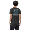 INADcure Rare Disease Day 2023 Zebra I AM LOVED (Front and Back Print) Unisex t-shirt - Image 2