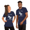 INADcure Rare Disease Day 2023 Zebra I AM LOVED (Front and Back Print) Unisex t-shirt - Image 5
