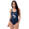 INADcure Rare Disease Day 2023 Zebra One-Piece Swimsuit