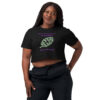 INADcure Seven for Sage (Front and Back Print) Women’s crop top - Image 2