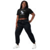 INADcure Rare Disease Day 2023 Zebra (Front and Back Print) Women’s crop top - Image 2