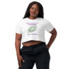 INADcure Seven for Sage (Front and Back Print) Women’s crop top - Image 5