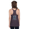 INADcure Rare Disease Day 2023 Zebra (Front and Back Print) Women's Racerback Tank - Image 6