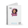 INADcure Dream For Javeria, INADcure Foundation and QR code Spiral Notebook - Ruled Line