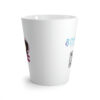 INADcure Dream For Javeria, INADcure Foundation and QR code on Back Latte Mug - Image 2