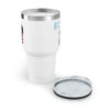 INADcure Dream For Javeria, INADcure Foundation and QR code on Back Ringneck Tumbler, 30oz - Image 5