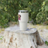 INADcure Dream For Javeria, INADcure Foundation and QR code on Back Ringneck Tumbler, 30oz - Image 6