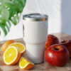 INADcure Dream For Javeria, INADcure Foundation and QR code on Back Ringneck Tumbler, 30oz - Image 7