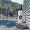 INADcure Dream For Javeria, INADcure Foundation and QR code on Back Stainless Steel Water Bottle, Standard Lid - Image 13