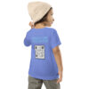 INADcure Dream For Javeria, INADcure Foundation and QR code on Back Toddler Short Sleeve Tee - Image 3