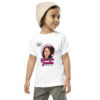 INADcure Dream For Javeria, INADcure Foundation and QR code on Back Toddler Short Sleeve Tee