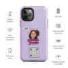 INADcure Dream For Javeria and QR code Tough Case for iPhone® - Image 2