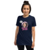 INADcure Dream For Javeria, INAD Foundation on Back, Short-Sleeve Unisex T-Shirt - Image 2