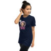 INADcure Dream For Javeria, INAD Foundation on Back, Short-Sleeve Unisex T-Shirt - Image 3