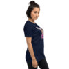 INADcure Dream For Javeria, QR code on Back Short-Sleeve Unisex T-Shirt - Image 3