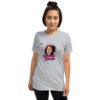 INADcure Dream For Javeria, QR code on Back Short-Sleeve Unisex T-Shirt - Image 6