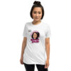 INADcure Dream For Javeria, QR code on Back Short-Sleeve Unisex T-Shirt