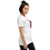 INADcure Dream For Javeria, QR code on Back Short-Sleeve Unisex T-Shirt - Image 10