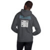 INADcure Dream For Javeria, INADcure Foundation and QR code on Back Unisex Hoodie - Image 2