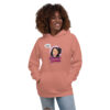 INADcure Dream For Javeria, INADcure Foundation and QR code on Back Unisex Hoodie - Image 3
