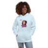 INADcure Dream For Javeria, INADcure Foundation and QR code on Back Unisex Hoodie