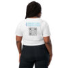 INADcure Dream For Javeria, INADcure Foundation and QR code on Back Women’s crop top - Image 3