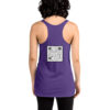 INADcure Dream For Javeria, QR code on Back Women's Racerback Tank - Image 3