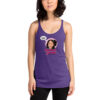 INADcure Dream For Javeria, QR code on Back Women's Racerback Tank - Image 2