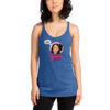 INADcure Dream For Javeria, QR code on Back Women's Racerback Tank - Image 4