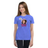INADcure Dream For Javeria, INADcure Foundation and QR code on Back Youth Short Sleeve T-Shirt - Image 4
