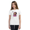 INADcure Dream For Javeria, INADcure Foundation and QR code on Back Youth Short Sleeve T-Shirt