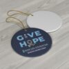 INADcure Give Hope Ceramic Ornament, 2 Shapes - Image 2