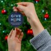 INADcure Give Hope Ceramic Ornament, 2 Shapes - Image 3