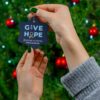 INADcure Give Hope Ceramic Ornament, 2 Shapes - Image 6