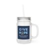 INADcure Give Hope Mason Jar