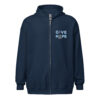INADcure Give Hope Front and Back Print Unisex heavy blend zip hoodie