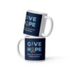INADcure Give Hope White glossy mug - Image 2