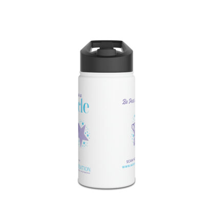 INADcure Miracle Shooting Star Front and Back Print Stainless Steel Water Bottle, Standard Lid - Image 8